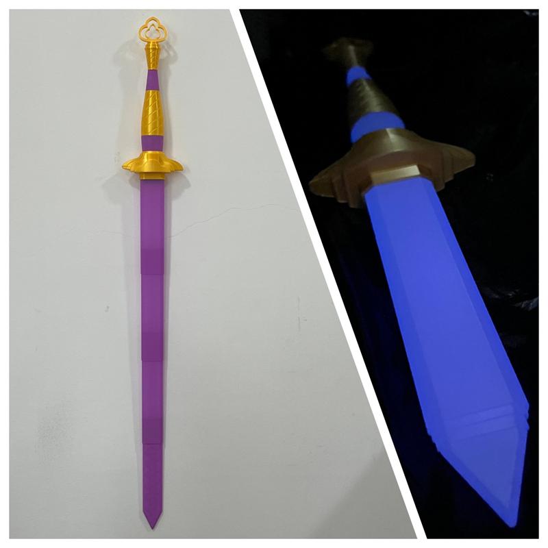 Dämon Cartoon Rollenspiel Requisite Jäger Halloween Rumi Langschwert Messer Requisiten Outfits Arme Karneval Cosplay Kostümzubehör