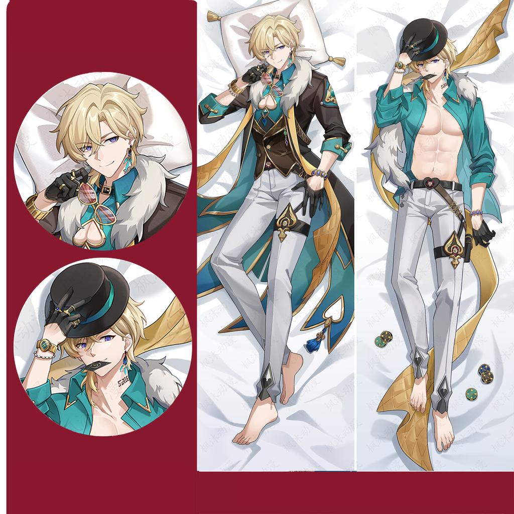Aventurine Cosplay Dakimakura Anime Aventurine Pillow Case Hugging Body Pillow Cover Bed Accessories