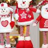 Christmas Ornament Xmas Gifts Telescopic Christmas Doll Merry Christmas Decorations For Home New Year
