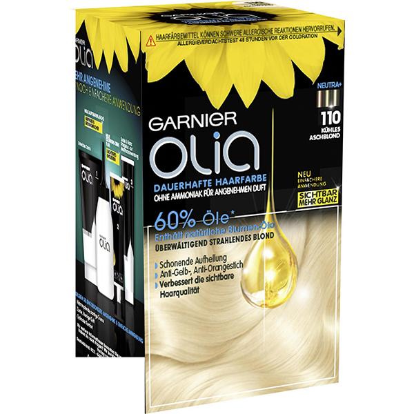 Garnier Olia Hair Dye 110 Cool Ash Blonde 1st