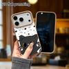 Phone Case: Lambskin 2D Flat Samsung Galaxy A34 A35 M05 M06 S20 S22 S21 FE Plus 5G Protective Case, Little Black Cat, Christmas and Halloween Gift