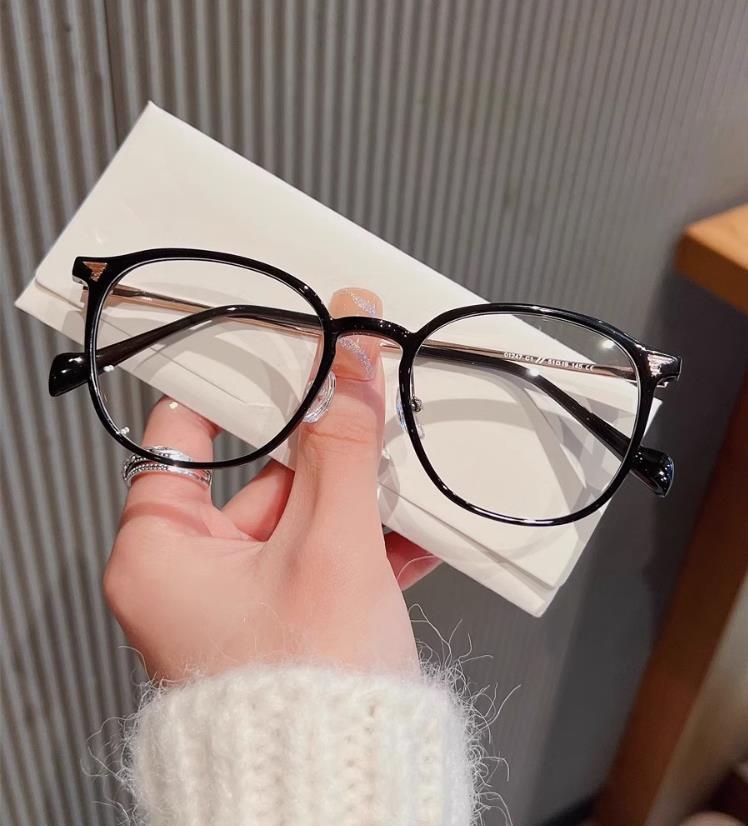 Student Cold Tea Anti-Blue Light Myopia Glasses
