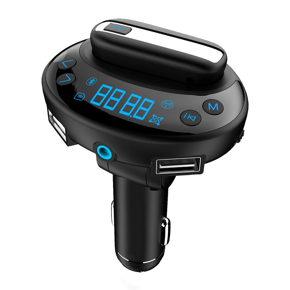Multifunction Hands-free Cigarette Charging Bluetooth Phone Transmitter Player