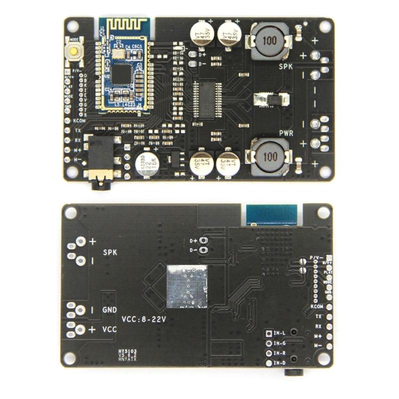 Sound Stereo Amplifier Bluetooth-compatible gital Power Amplifier Board Sound Component Amplifiers Adjustable High