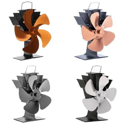 Wood-burning Real Fire Fireplace Fan Wood Stove Fan Larger Air Flow Perfect