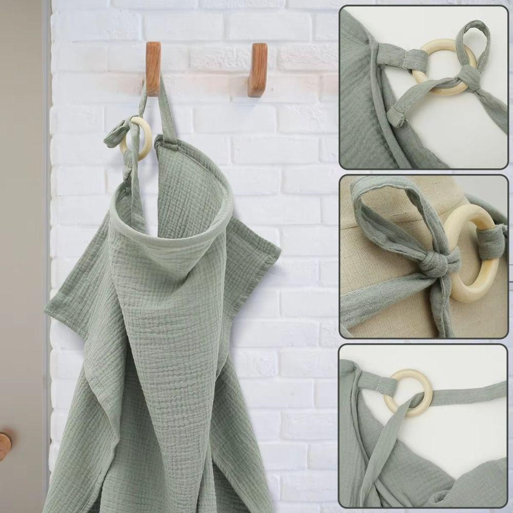 Набір із 3 дихаючих накидок для годування, регульований одяг для годування немовляти, шарф-накидка для годування