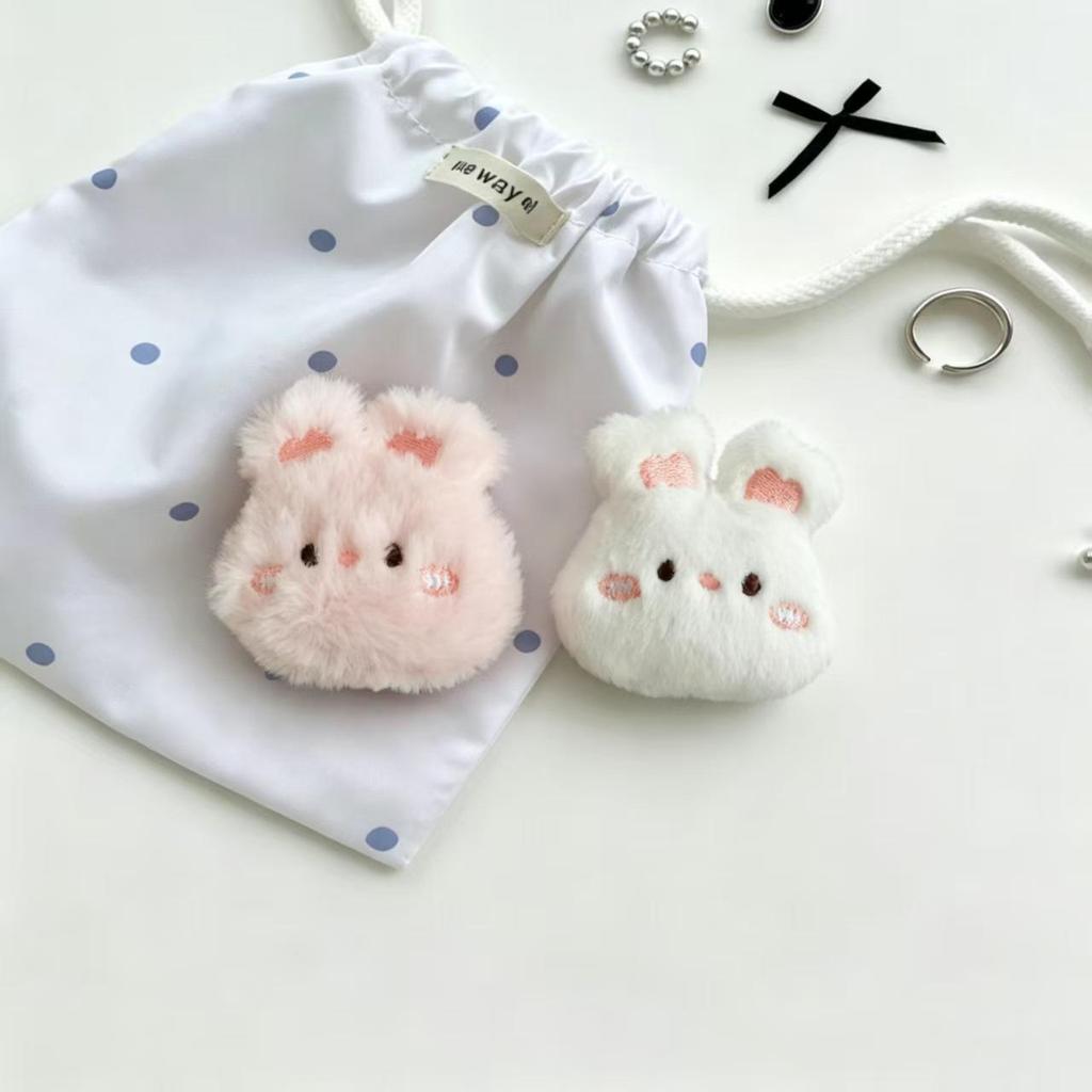 Cartoon Animal Plush Brooch & Hair Clip