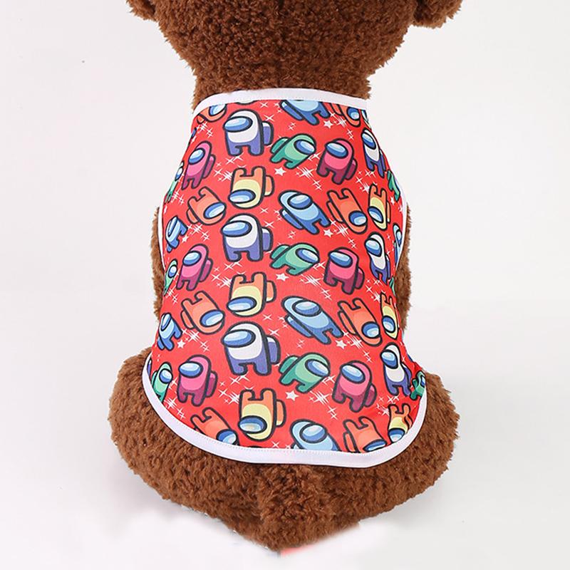 Cute Print Sphynx Cat Vest Shirt for Cats Gotas Summer Pet Clothes Clothing Ragdoll Persian Kitten Kedi Shirts mascotas Costume