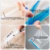 Sous Vide Bags-BPA-Free Reble Vacuum Seal Bags for Food/Freezing Safe-20pcs (8.6 * 8.5in) Vacuum Food Storage Bags & Seal Clips for Sous Vide