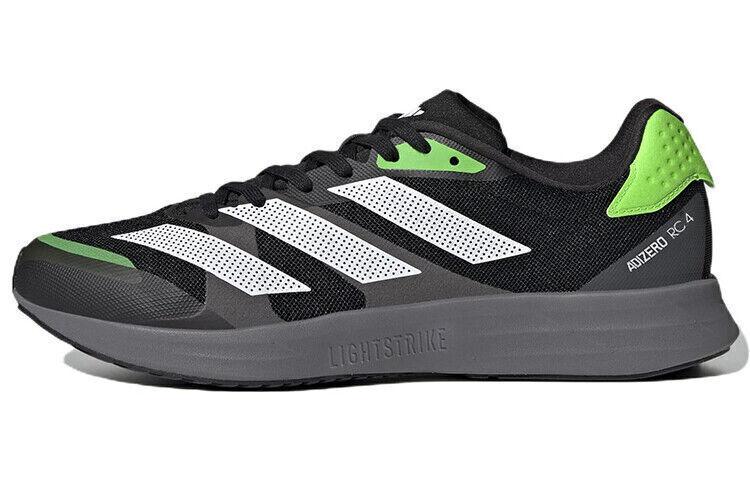 

adidas Adizero RC 4 Black Solar Green - GX6660 40.5