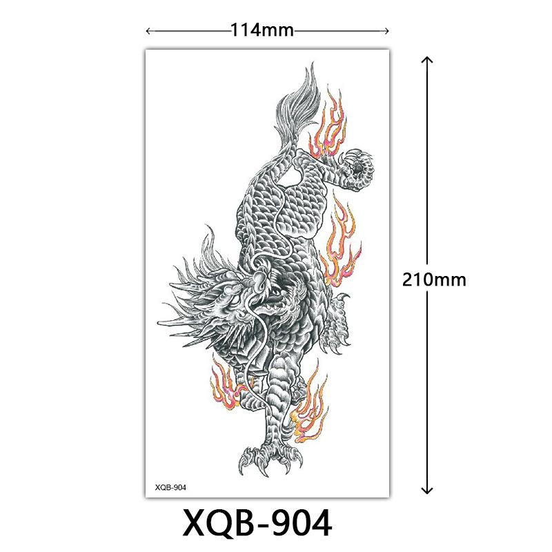 Small Full Arm Tattoo Sticker, Flower Letters, Plain Flower Tattoo Sticker Tattoo