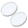 YOKIVE Set of Double Concave Clear Glass Optical Lenses Ideal for Telescope and Optical Instruments 150mm Focal 2-piece Lenses, Construction,