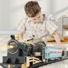 Electric Track Thomas Train Christmas High-speed Dinosaur Astronaut Kids Boy Toy Car Classic Track Car English Box