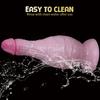 Realistischer Dildo für Frauen - Großer Silikon-Analplug & G-Punkt-Stimulator, Riesiger Dicke Falscher Penis Erwachsenenspielzeug für Solo oder Paare