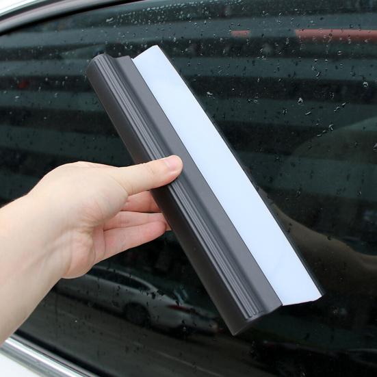 Car Wiper Squeegee Wear-Resistant Reusable Lightweight Portable Automotive Silicone Squeegee Wiper Scraper