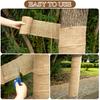 Burlap Fabric for Trees Natural Tree Protector Wraps Winter Garden Plants, Trunk Protector, Transplanting Protection Belt Plants Wrap Bandage,