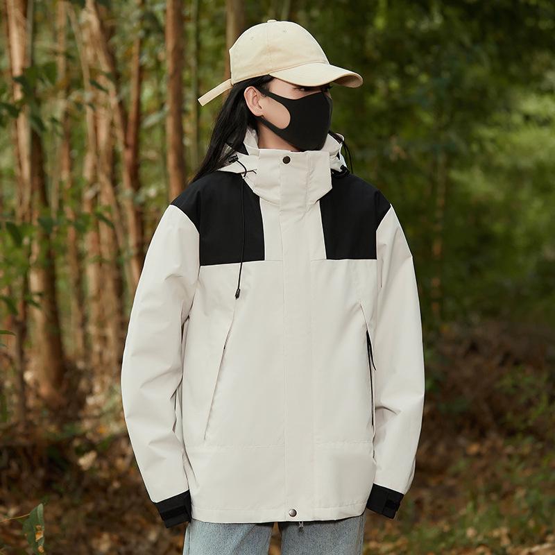 New Outdoor Sports Jacket for Men and Women Spring and Autumn Windproof Waterproof Mountaineering Suit Couple Windbreaker Jacket