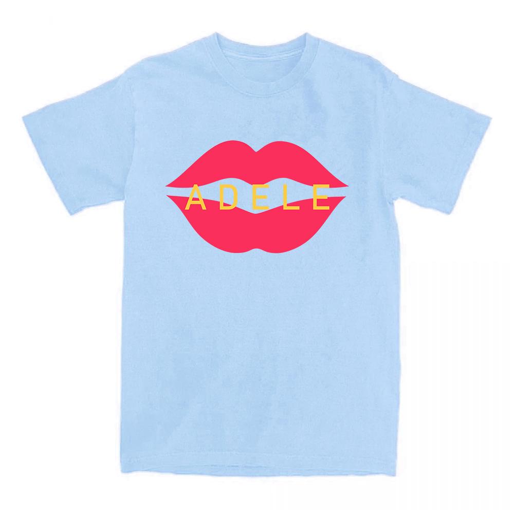 Adele Adkins T-shirts Ropa De Mujer Clothing Graphic Printing Fashion Women Camisetas Cotton Short Sleeve Round Neck Tees  Band T-shirt Summer Tops