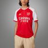 Adidas Camiseta Local Arsenal 23/24 Manga Corta Deportiva con Estampado de Patrón de Letras Tops para Hombre Rojo HR6929