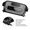 RSQ3 Style Gloss Black Front Honeycomb Mesh Grille 5060531048501 Fit Q3 2011-2015