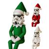 Weihnachten Sitzender Sturmtruppler Puppe Ornament Sammlerstück Elf Snoop on A Stoop Figur Neuheit Stofftier
