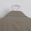 2025 Korean Women's Fashion: Irregular Solid Color Lapel Shirt + Short Skirt Suit