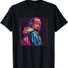 Cyberpunk anime meisje T-shirt(58)