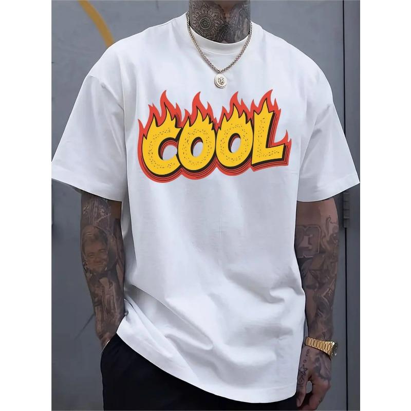 

Мужская повседневная спортивная рубашка с коротким рукавом, европейский размер, модный 2D-принт, эластичная и удобная, для спорта, путешествий, Повседневная одежда S белый