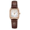 Jyullieoseu Ja-1364 Square Women'S Leather Watch