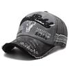 Fashion Baseball Cap Women Hip Hop Cap Hole Letter Cap Men Outdoor Daddy Cap Adjustable