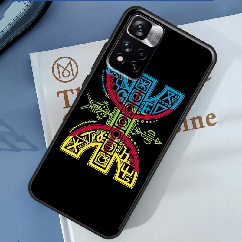 Amazigh Symbol Berber Academy Case For Xiaomi Redmi Note 14 13 Pro 12 11 9 10 9S 10S 11S 12S Redmi 13C 10C 12C 14C Cover