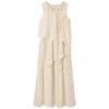Women's 2025 Summer French Sleeveless Vest Cake Dress - Petite Holiday A-line Skirt, Loose Fit