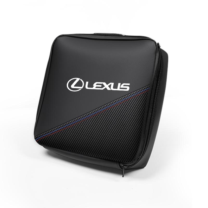 Car Charging Gun Storage Bag Auto Trunk Organizer Handbag For Lexus ES RX NX LS UX LM LX GX LC RZ IS CT GS RC HS SC TX LBX IS300
