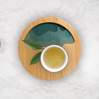 Bamboo Tea Coaster for Drinks Traditional Drink Coasters Teacup Mat