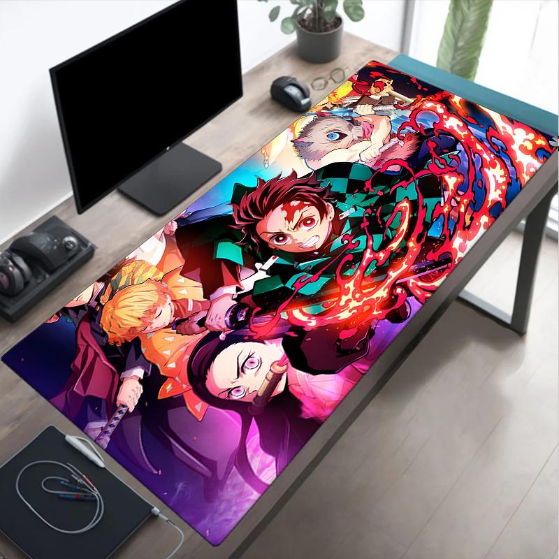 Powerful Demon Anime Mouse pad, Gaming Mouse Pad, keyboard pad, Desk Decor for computer notebook Fan Gift Birthday Gift