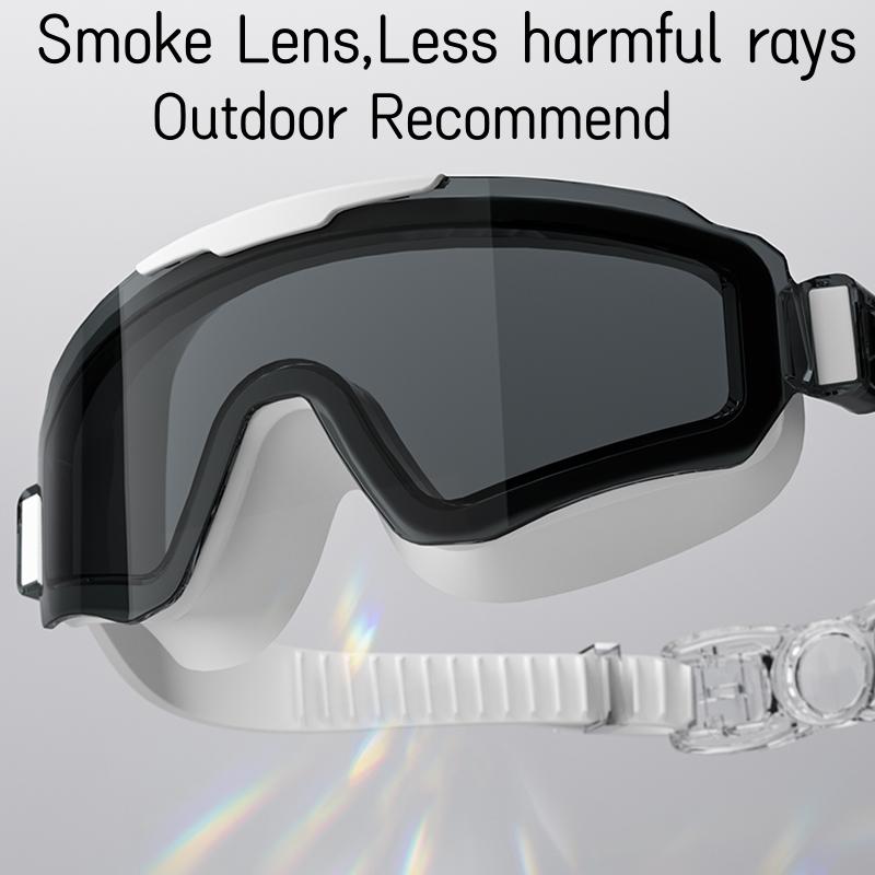 New Stylish Swimming Goggles Big Frame UV Protection Waterproof HD Vision Adults Swim Goggles for Men and Women