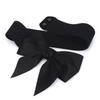 Double Beautiful Layer Bowknot Waist Belt In Soft Cotton With Elastic Fit For Women