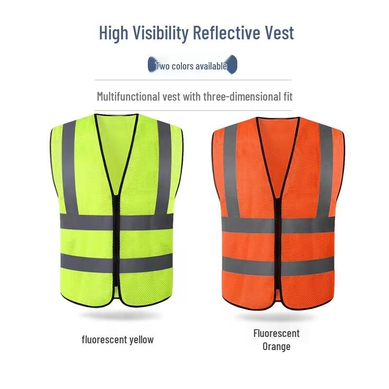 Anbikang Multi-Pocket Reflective Safety Vest