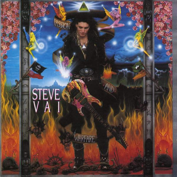 

CD STEVE VAI - Passion And Warfare IRS986929 Intercord Recor 1990 Germany Rock Used