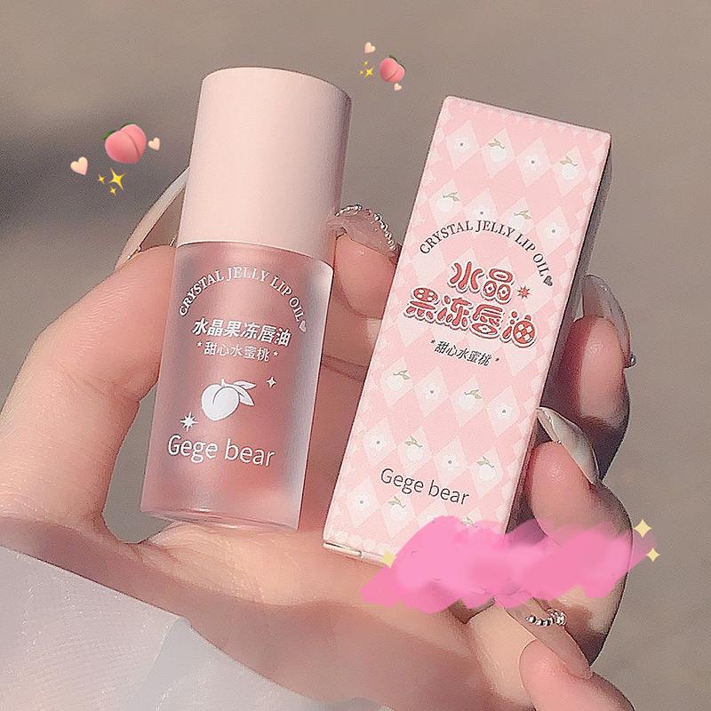 

4 г Crystal Jelly Lip Oil Увлажняющее и придающее объем покрытие для губной помады Блеск для губ 01