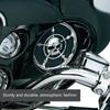 1 Set Motorcycle Skull Speaker Trim Cover for Electra Glides Street Glides Trikes 1996-2013 4-1/2" Grill Covers