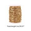 1meter Stainless Steel Chunky Crucifix Chains for Diy Statement Chain Gold Necklace Bracelet Chains Jewelry Making Supp