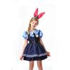 Cosplay Halloween costumes crazy animal city male and female parent-child Judy rabbit police officer cos full set of couples stage costumes