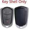 MechanMagic Key Fob Shell Case Replacement for Cadillac ATS ATS-V CTS XTS CT6 XT4 XT5 XT6 SRX 2014 2015 2016 2017 2018   - Keyless Entry Remote