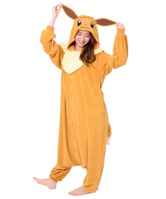 SAZAC Karakter Yığın Kigurumi Pokemon Eevee