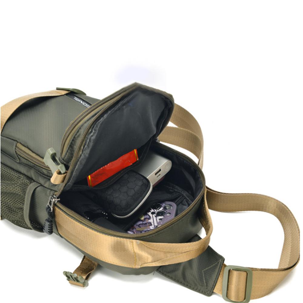 Новая мужская нагрудная сумка большой вместимости — фото 13