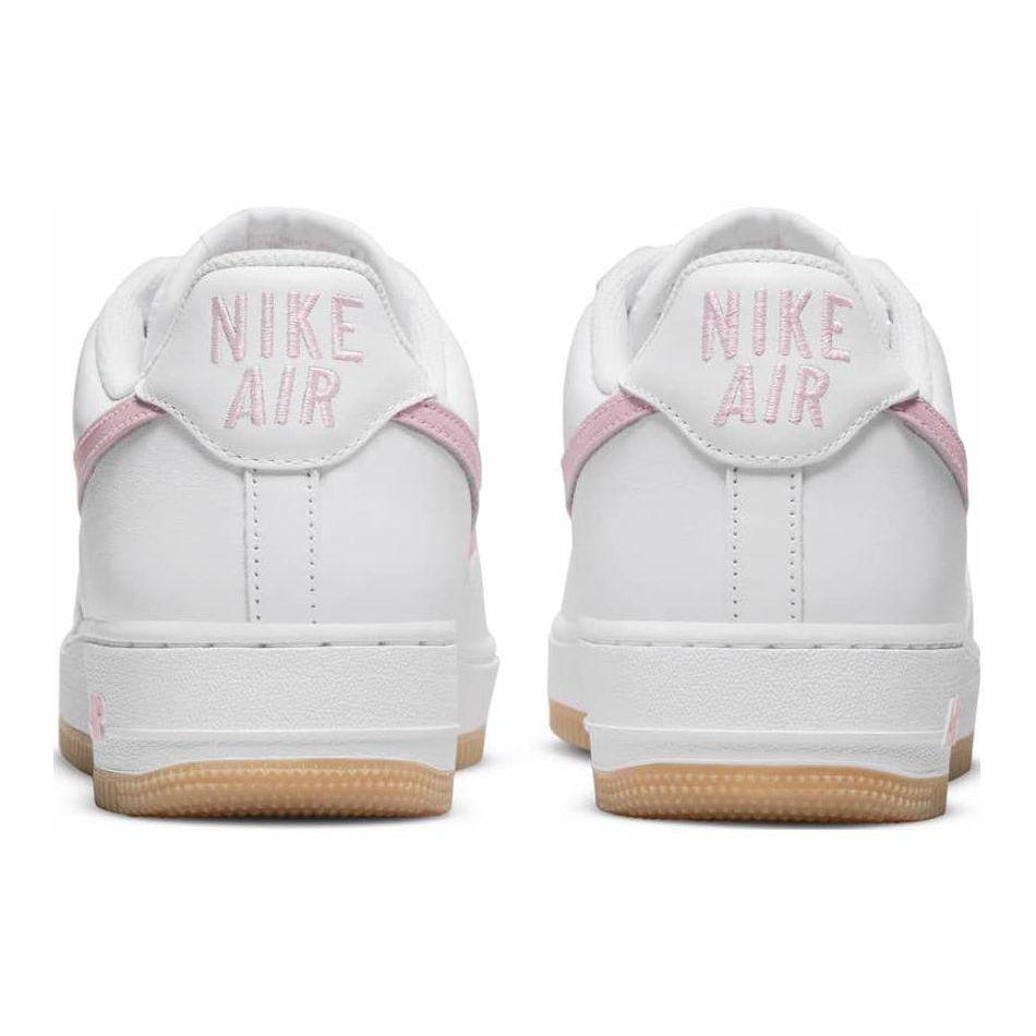 Nike Air Force 1 Low Color of the Month - White Pink Unisex Sneakers Gum-Yellow Metallic-Gold DM0576-101