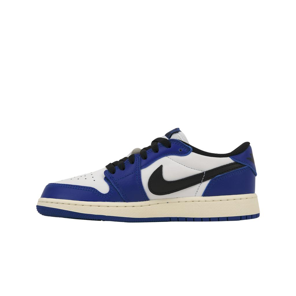 Air Jordan 1 Retro Low OG GS Game Royal Kids Sneakers Blue White Black CZ0858-140