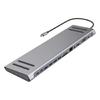 USB C Docking Station 14 In 1 Type C Hubs Adapter for Laptops HDMIs VGA Ethernet USB Port 4K Display Capabilities