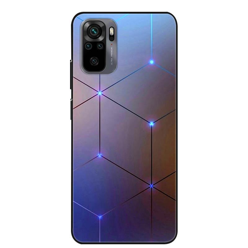 For Xiaomi Redmi Note 10s Case Shockproof Silicone Cartoon Soft Cover for Redmi Note 10 Pro Phone Cases Note10 4G 10T 5G 10 S